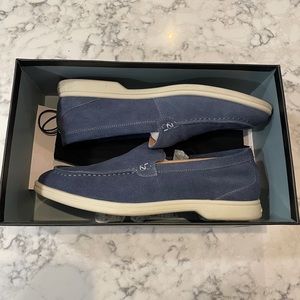 New Republic Riviera Suede Loafers - Dusk - Size 9